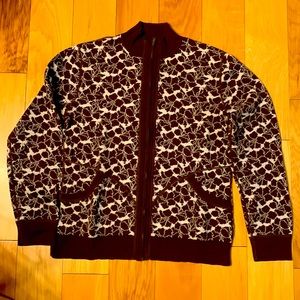 Title Nine Full Zip Sweater.